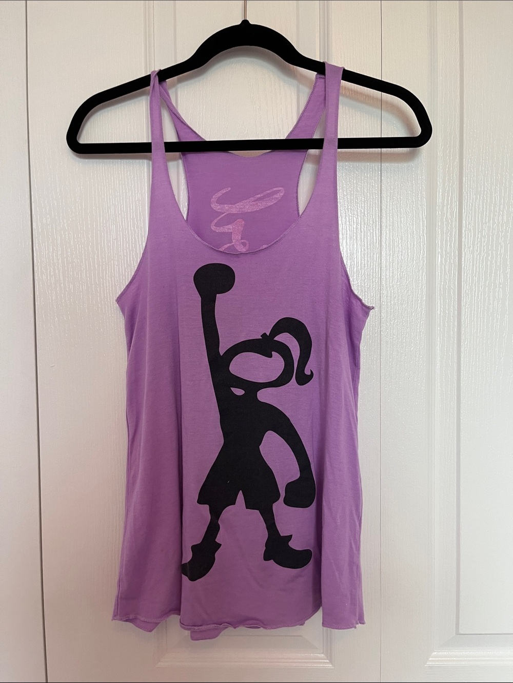 Women’s Turbo Girl Purple Graphic Tank Top